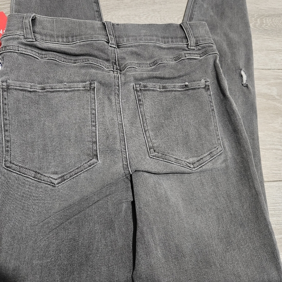 SPANX NWT Distressed Skinny Jeans Vintage Grey Size XS - Picture 4 of 12
